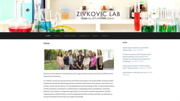 Sample Website - Zivkovic Lab
